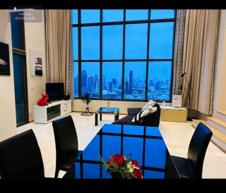 Duplex 2 Bed Condo at The Emporio Place, Sukhumvit 24