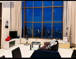 Duplex 2 Bed Condo at The Emporio Place, Sukhumvit 24