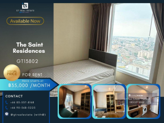The Saint Residences - 2BR Apartment near BTS Five Lat Phrao