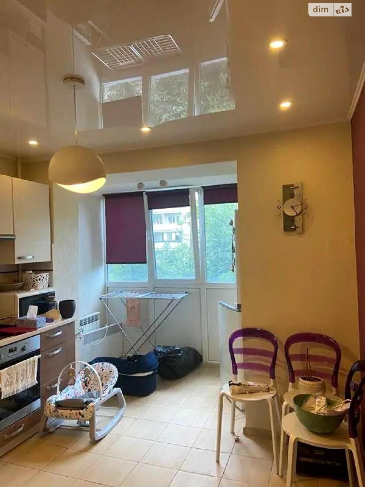 1-Bedroom Apartment on Demiivska Street, Quiet and Comfortable