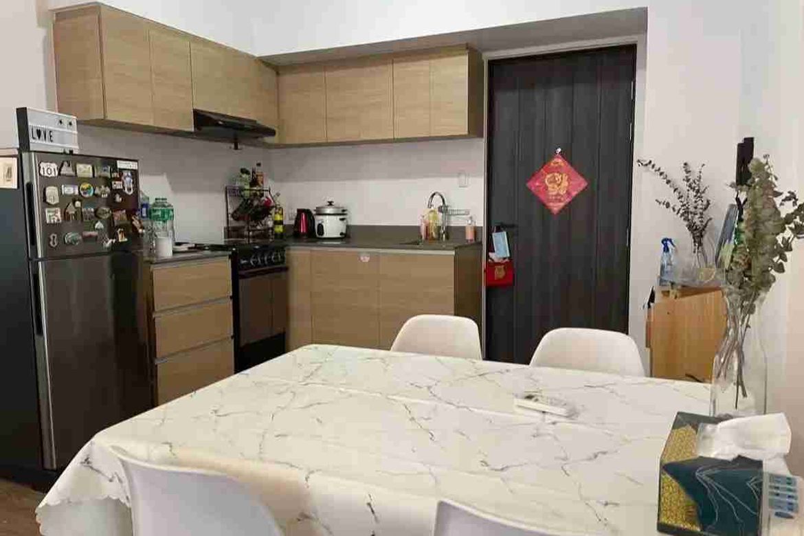 The Rise Makati кешеніндегі 2 бөлмедік люкс пәтер, 46-шы қабат