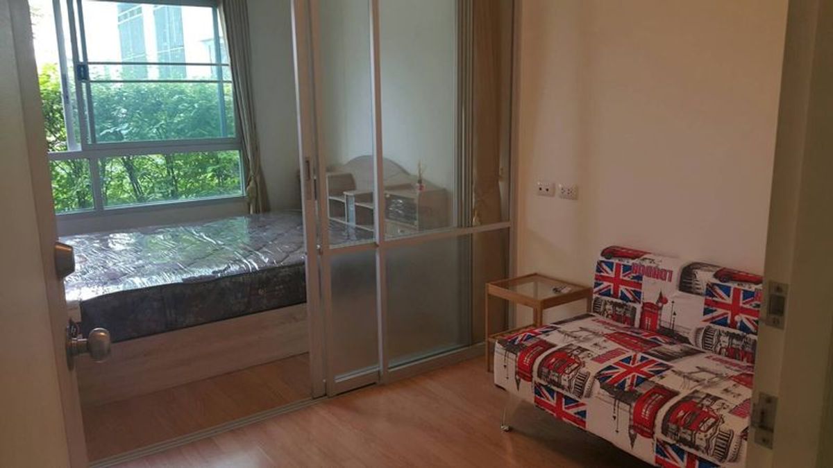 #Оренда  кімнати, сади #поверх  1 6200 бат #24  кв.м Кондо LPN Lumpini Onnut-Lat Krabang 1, біля Airport Link та аеропорту Суварнабхумі