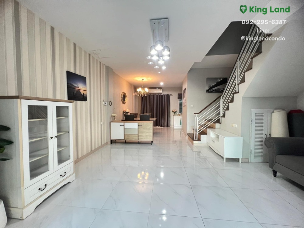 3-Floor Townhouse at Rueanrudee Village 7, Ram Intra - Hathairat