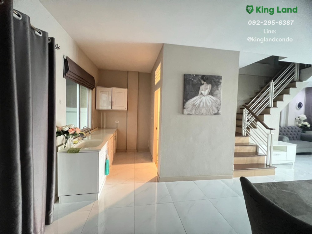 3-Floor Townhouse at Rueanrudee Village 7, Ram Intra - Hathairat