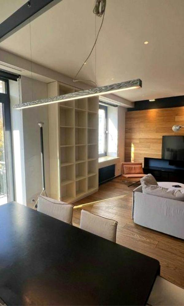 Premium Designer Apartment with Panoramic Windows and Premium Materials