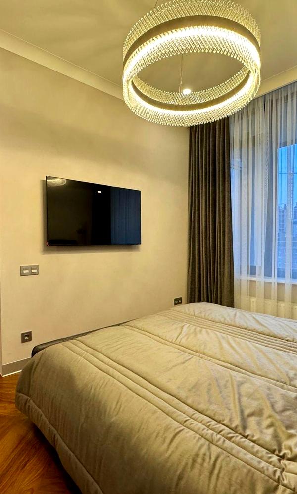 Modern 50m² Apartment with Designer Interior and Pool Access