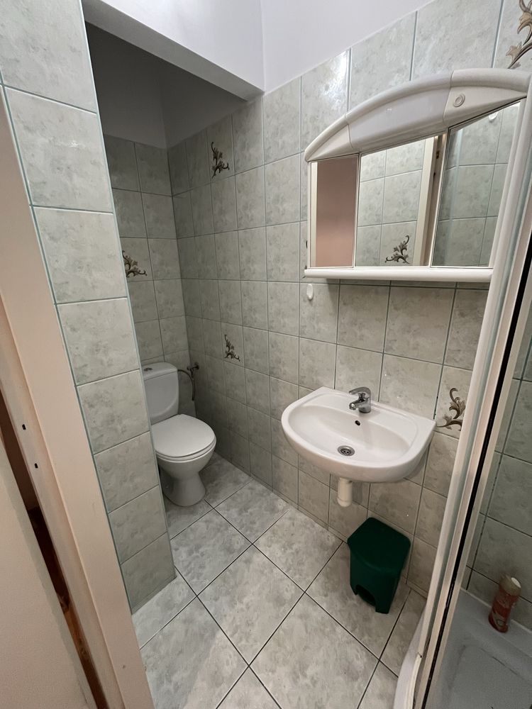 Two-room apartment in historic building, central heating, ground floor