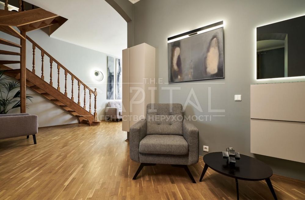 Two-level apartment in the historic center of Kyiv