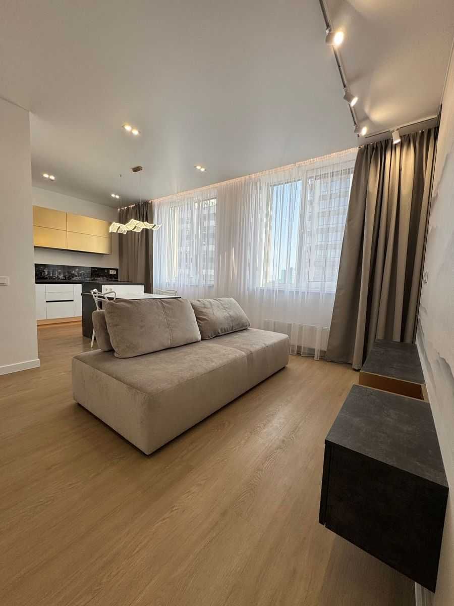 1-bedroom apartment in Varshavsky residential complex with designer renovation