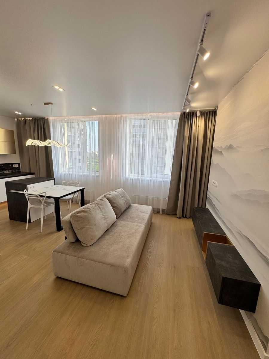1-bedroom apartment in Varshavsky residential complex with designer renovation