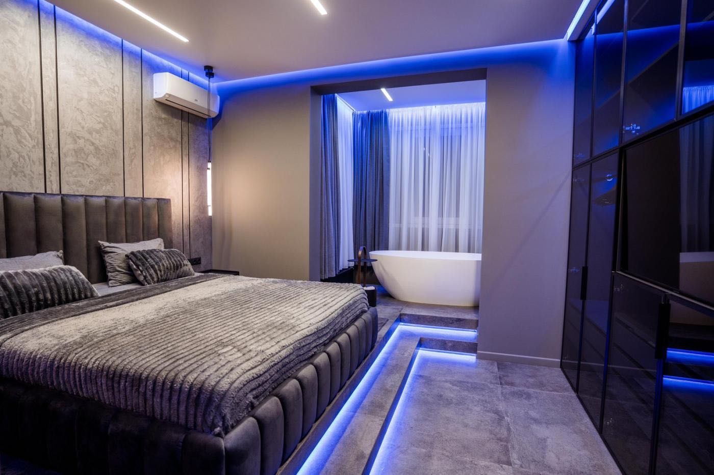 Stylish 2-bedroom apartment with unique design in Jack House, Pechersk