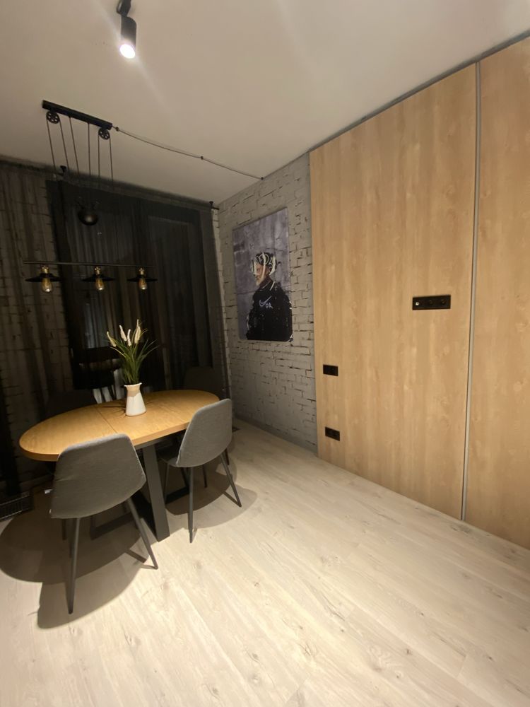 Spacious Loft-Style One-Bedroom Apartment in Rybalskyi Complex